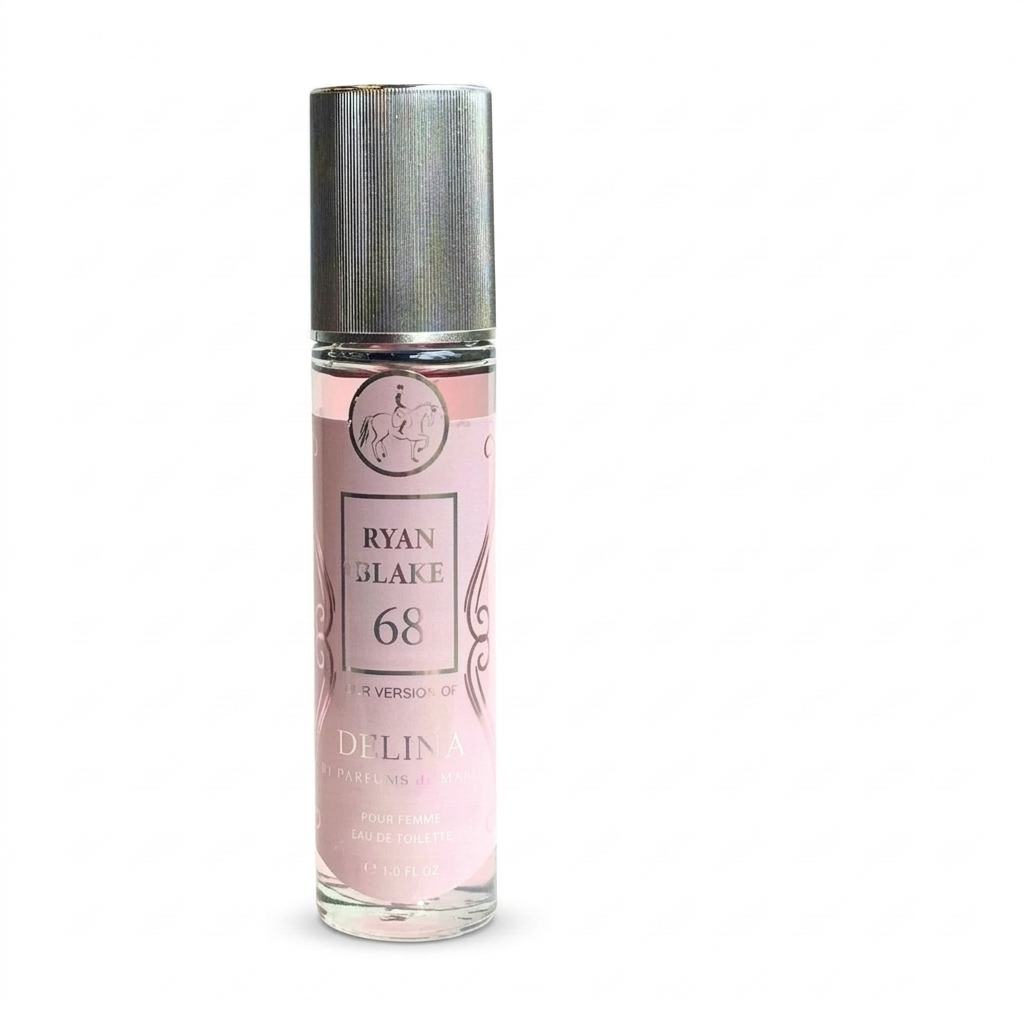 Ryan Blake 68 Inspired by Delina - Luxurious 1.0 fl oz Travel Eau de Toilette Spray for Women