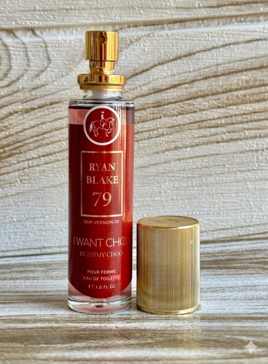 Ryan Blake 79: Our Version of I Want Choo by Jimmy Choo (30ml Eau de Toilette)